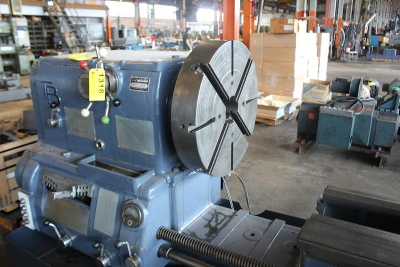 27"/45" X 138" BINNS &amp; BERRY ENGINE LATHE. STOCK # 0680624