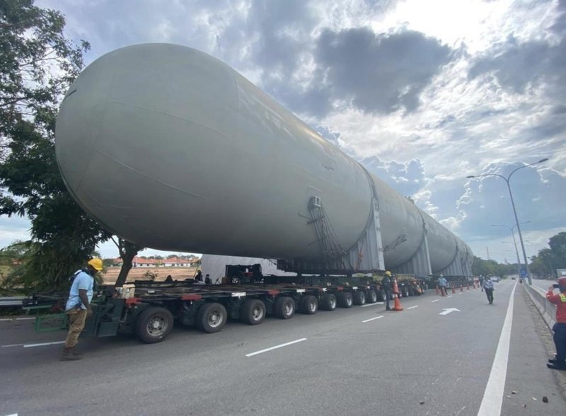 KNM LPG Bullet Tank – 3300m³ Horizontal Pressure Vessel – 2017