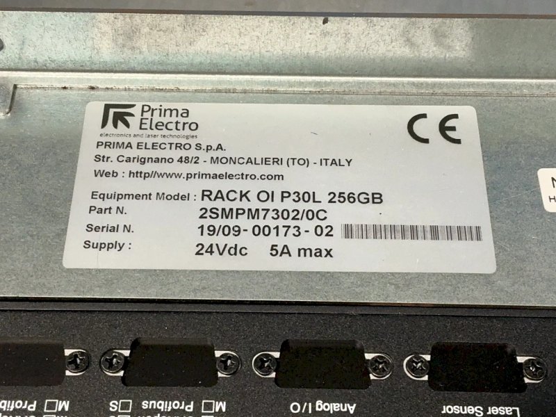Prima Electro Industrial Controller Unit Rack Oi P30l 256gb - 2smpm7302/0c