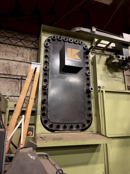 5" KURAKI KBT-13CDXA CNC HORIZONTAL BORING MILL WITH BUILT IN ROTARY. STOCK # 0984926
