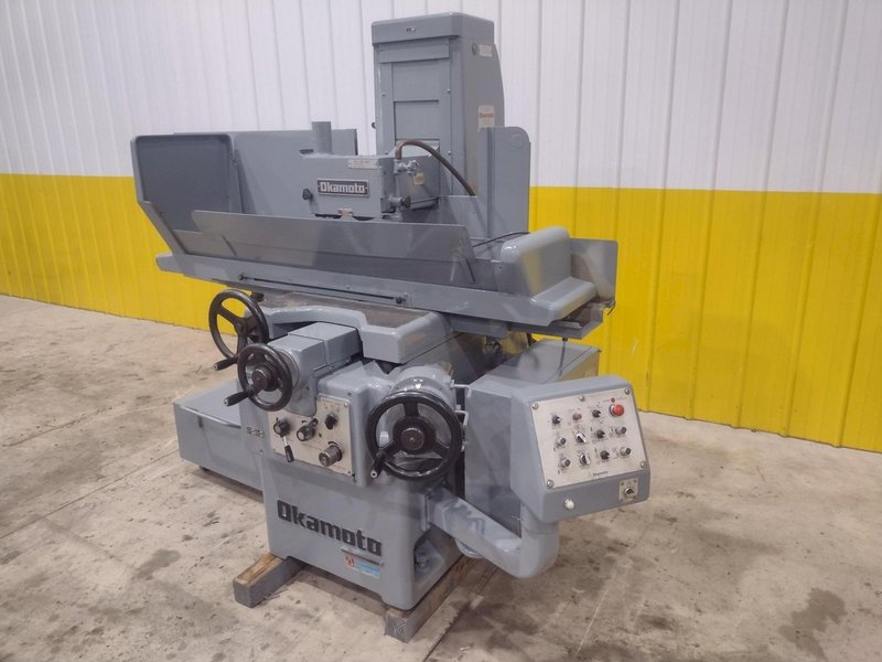 8" x 20"OKAMOTO MODEL #M820A AUTOMATIC 3 AXIS HORIZONTAL SURFACE GRINDER: STOCK #21719