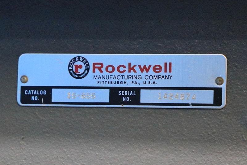 15" ROCKWELL DELTA VARI-SPEED DRILL PRESS, MODEL 15-655