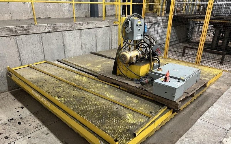 20,000 LBS x 12' x 12' ADVANCE LIFTS HYDRAULIC LIFT TABLE / PLATFORM: YOBRO #26393