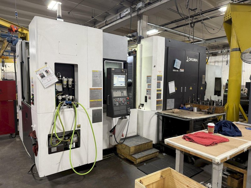 Okuma MB-5000H Used CNC Horizontal Machining Center For Sale 2016