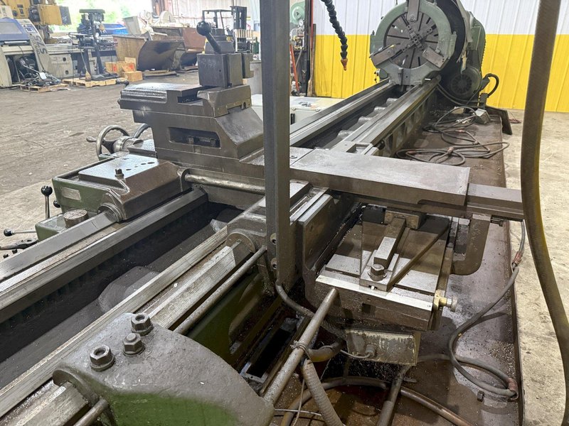 40" X 420" /35' AMERICAN MODEL H HEAVY PATTERN ENGINE LATHE, 2-7/8" HOLE: STOCK #22746