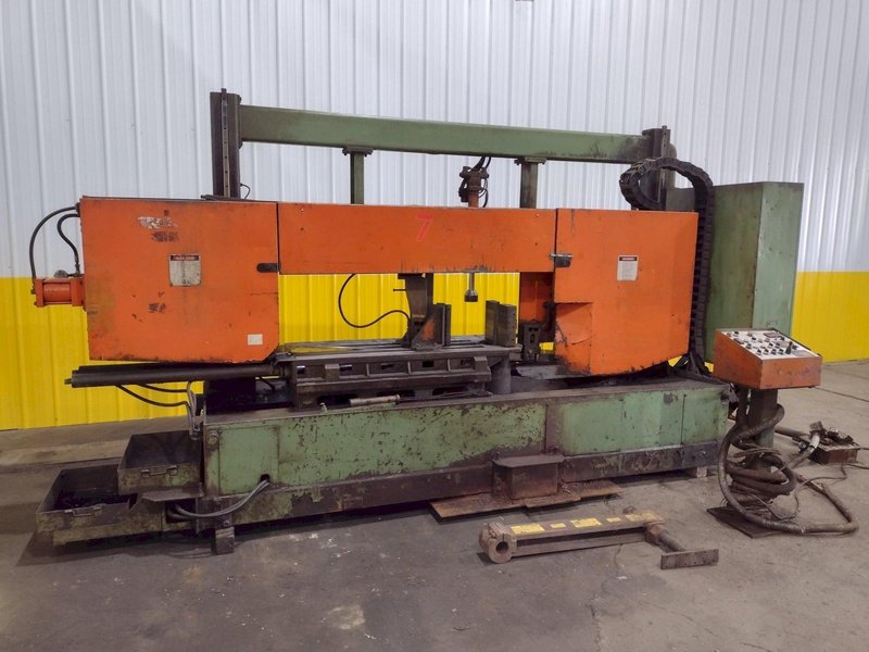 50" X 20" PEDDINGHAUS SERIES #1250-510 STRUCTURAL STEEL HORIZONTAL SAW: STOCK #19129