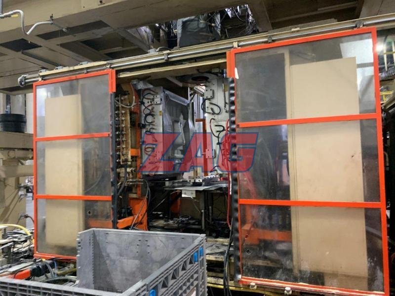 Kautex Used KB 250/64 Accumulator Head Blow Molding Machine, Single Head, 50 lbs