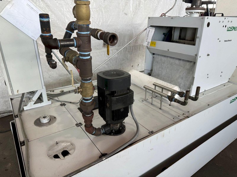 24" LOSMA MASTER MEDI-600 PAPER BAND COOLANT FILTRATION SYSTEM. (NEW IN 2014) STOCK # 0685324