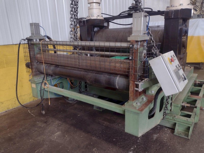 50" WIDE BRADBURY-PUMA "STUCCO" DESIGN SINGLE-STAND EMBOSSER ROLL, NEW 2013: STOCK #17005