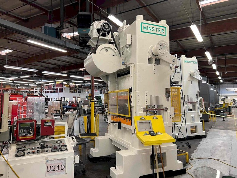 150 Ton Minster P2-150-54 Punch Press, 1972