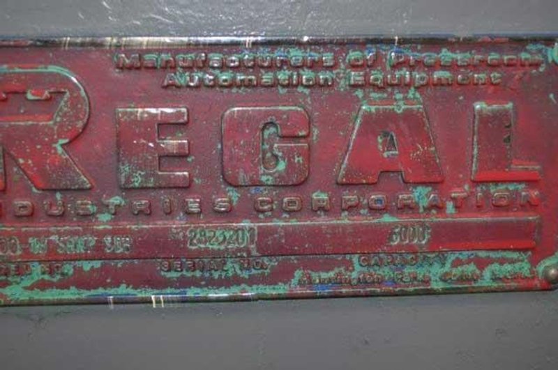 6,000 Lb REGAL NON MOTORIZED UNCOILER/PAYOFF REEL (13969)