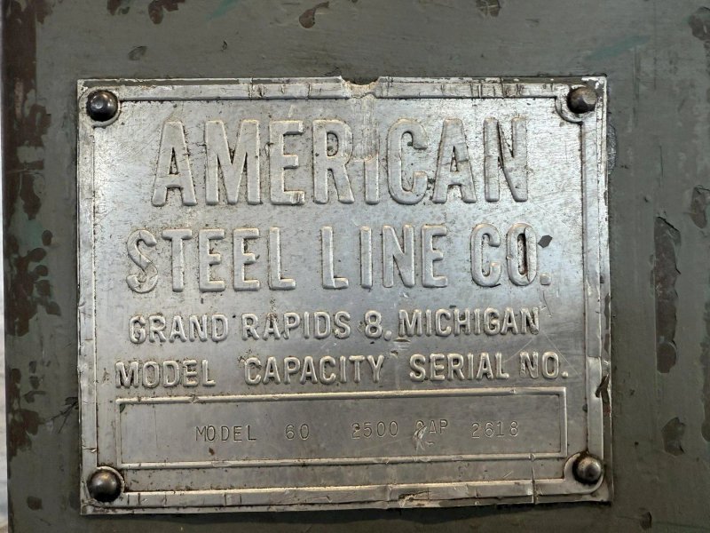 2,500 LB X 12" AMERICAN MODEL #60 PULL OFF COIL REEL UNCOILER : YOBRO #23931