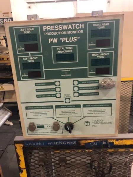 AIDA 330 TON SSDC PRESS, STOCK# 14003J