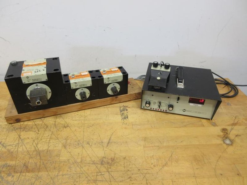 Mountz ETA Mark V Digital Torque Readout Unit and Torque Transducers 1-10, 10-100 &amp; 50-500 Ft Lbs- Auction Item