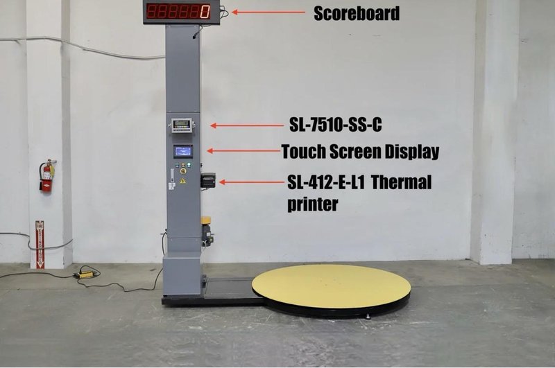 Selleton SL-K120 Stretch Wrap Machine, 2024 – Built in Scale