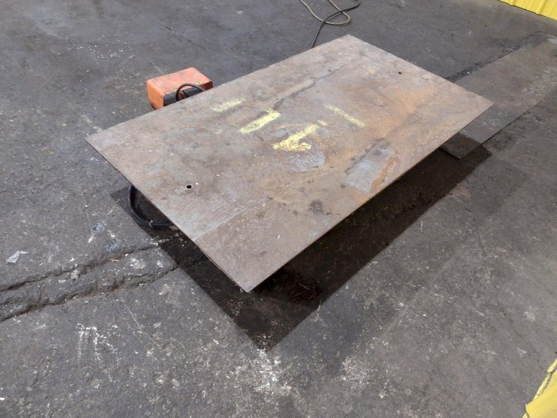 3,000 LBS X 32" X 56"  MODLE #L36-30-MOD PRESTO HYDRAULIC SCISSOR LIFT TABLE, SINGLE PHASE 110V: STOCK #19789