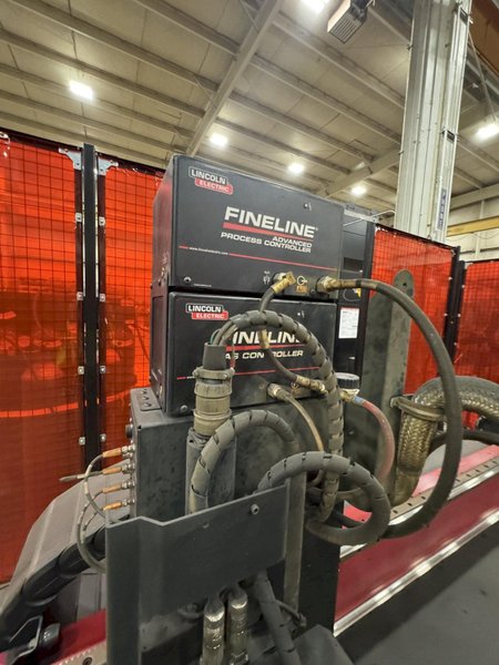 5 X 10 TORCHMATE 5100 PLASMA FINELINE 300 HD &amp; PRISM FUME EXTRACTOR : STOCK #81121