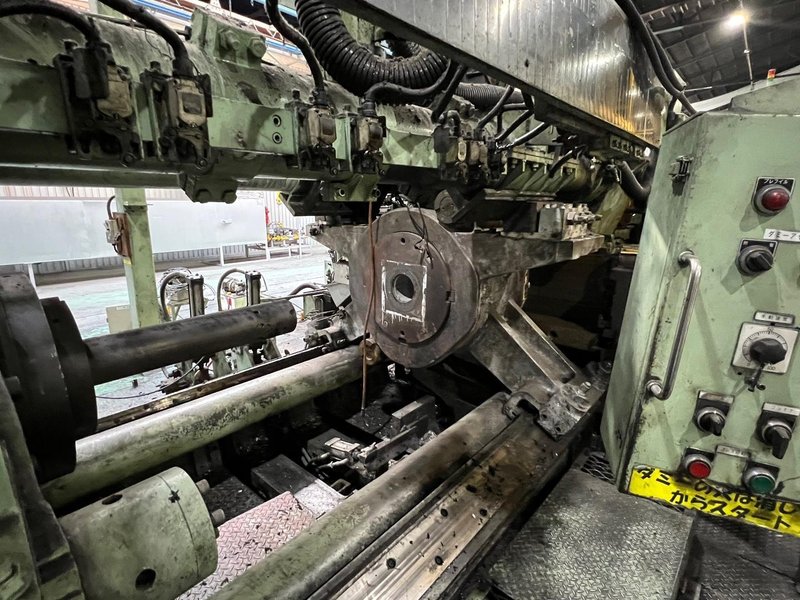 1800 Ton UBE Aluminum Extrusion Press (14715)