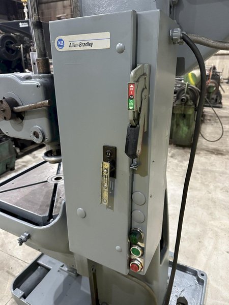 21" CINCINNATI BICKFORD SUPER SERVICE MODEL #21 SINGLE SPINDLE DRILL PRESS: STOCK #20046