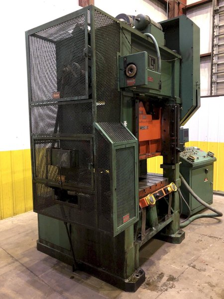50 TON L &amp; J MODEL #PM2-50-36-24 SSDC HIGH SPEED STAMPING PRESS 3" STROKE: STOCK #17295