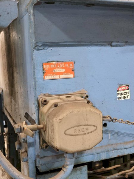 60" X 0.070" X 30,000# HERR VOSS CUT TO LENGTH LINE STOCK# 3995