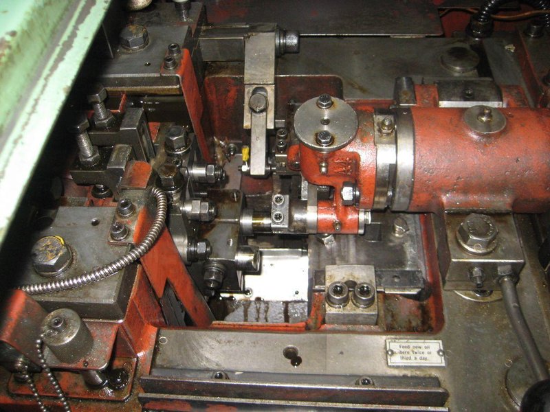 3/16" Asahi Okuma Model AT-425  2 Die 2 Blow High Speed Cold Header