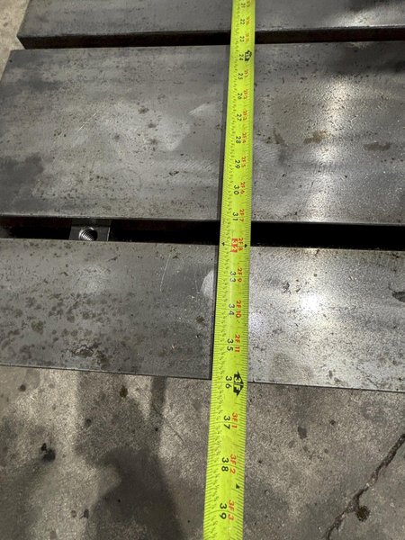 36" X 48" GIDDINGS &amp; LEWIS AIR LIFT ROTARY TABLE: STOCK #23588