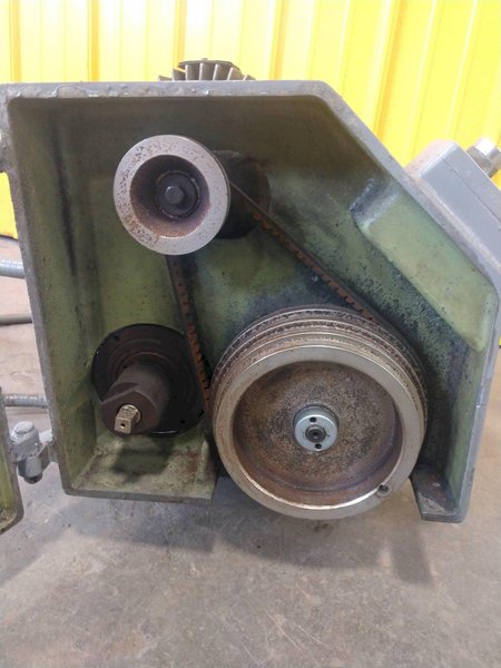 12" X 2 HP BENTLEY / BROWN &amp; SHARP MAGNETIC CHUCK POWERED GRINDING HEAD: STOCK #14454