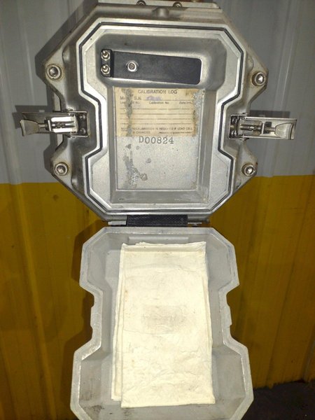 50,000 LBS MSI MODEL #6260CS TRANS-WEIGH WIRELESS LOAD CELL, FOR CRANE SCALE: YOBRO #24759