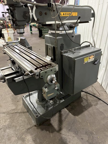 2 HP LAGUN RAM TYPE VERTICAL MILL: STOCK #77614