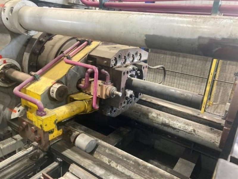 1370 MT SUTTON OIL HYDRAULIC DIRECT EXTRUSION PRESS (14123)