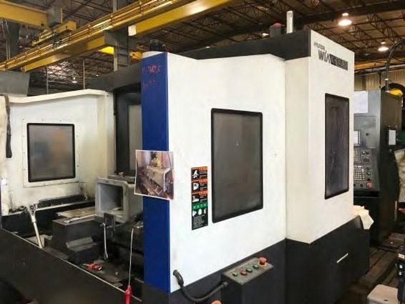 Hyundai WIA Model KH63G CNC Horizontal Machining Center, New 2012