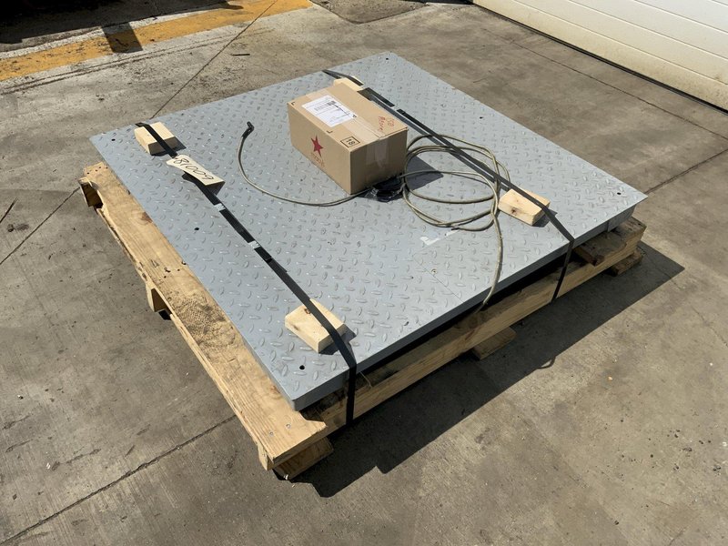 10,000-LB BRECKNELL MODEL DSB4848-10 48" X 48" DIGITAL PLATFORM SCALE: STOCK #81009
