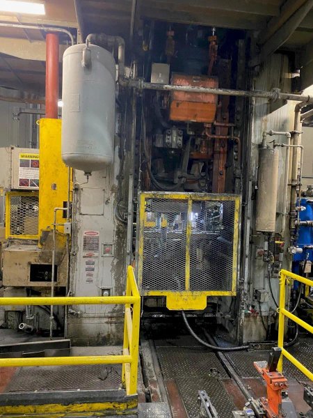 USED FUKUI 1,000 TON MECHANICAL SINGLE CRANK COLD FORGING PRESS, Year: 1991