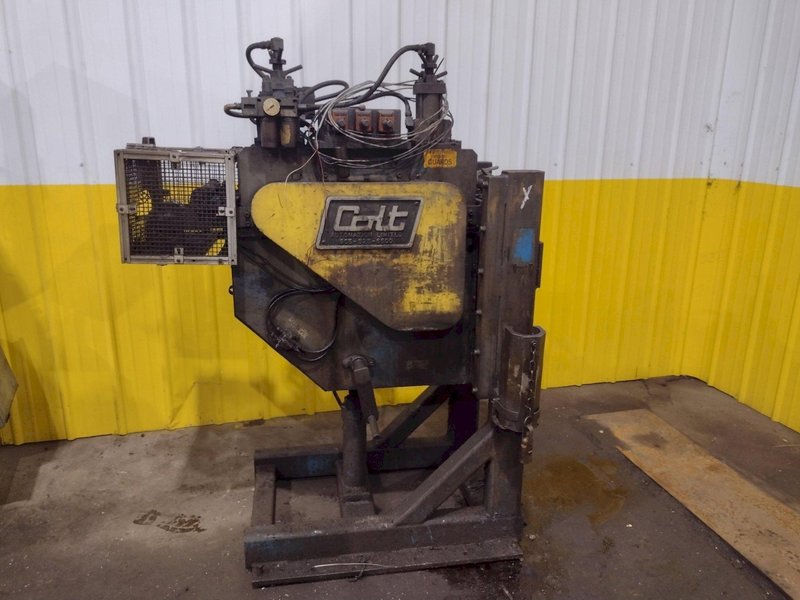 12" WIDE COLT AUTOMATION MODEL #CERFS 25 12 STRAIGHTENER SERVO FEEDER &amp; REXROTH CONTROLS: YOBRO #24290