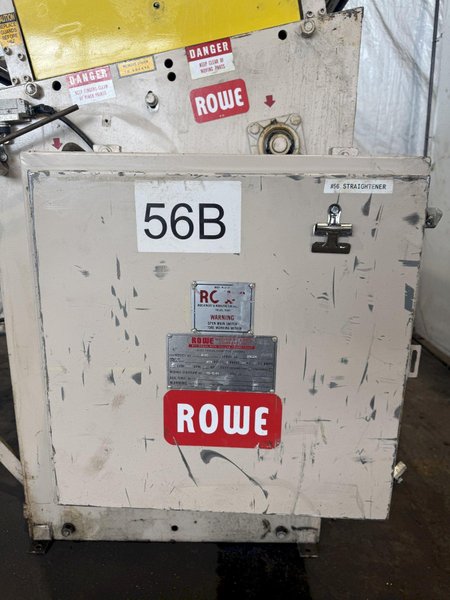 30" X .065" ROWE B-30 POWERED STRAIGHTENER. STOCK # 0223626.