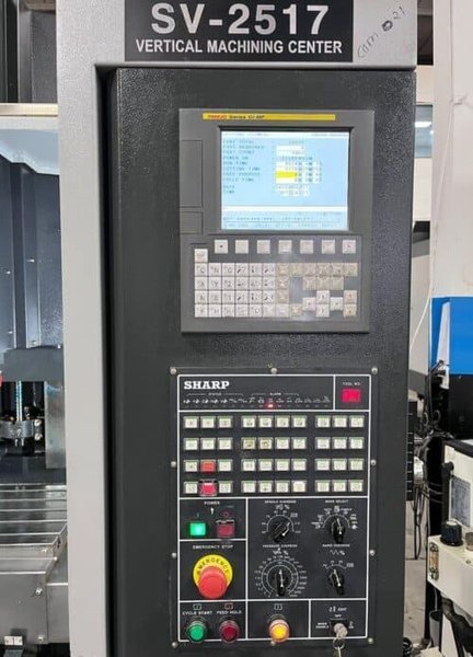Sharp SV-2517 SX-F CNC Vertical Machining Center – Mini Mill