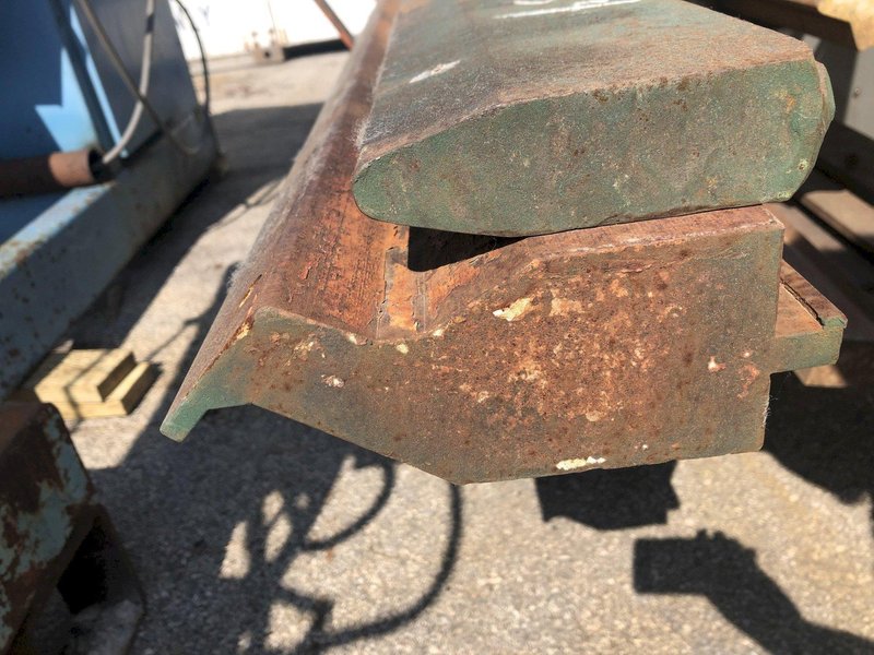 14' (170")  x 8" GOOSENECK TOP PUNCH BRAKE DIE: STOCK 17163
