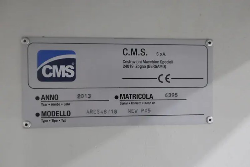 2013 CMS ARES-4818-PX5-Z1200 | Millers, Gantry, CNC
