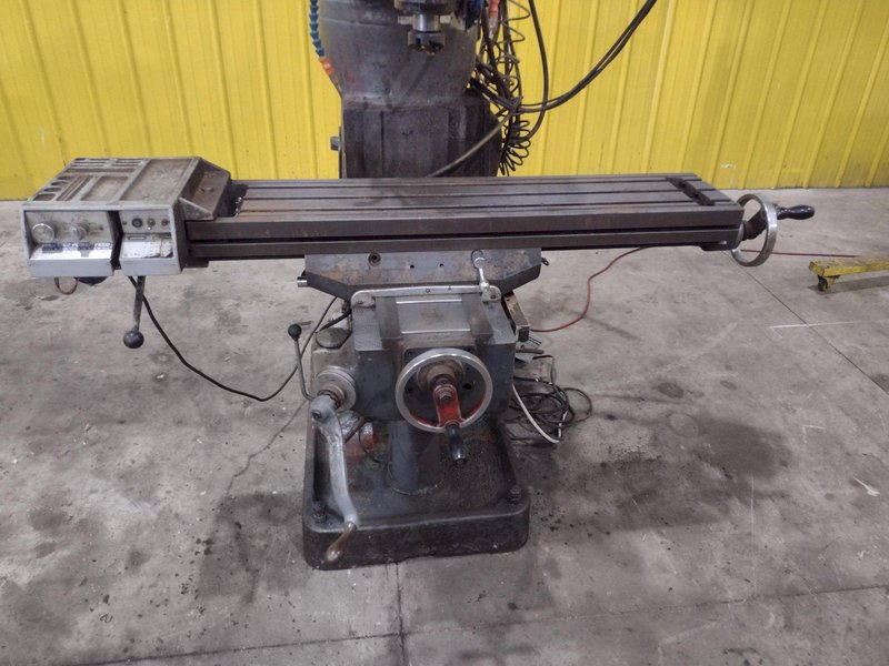 2 HP DOALL MODEL @PM-200V RAM TYPE VERTICAL MILL WITH POWER FEED &amp; DRO: STOCK #22880