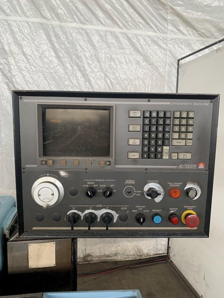 7.5 HP HURCO HAWK 5D CNC VERTICAL MILL. STOCK # 0361924.