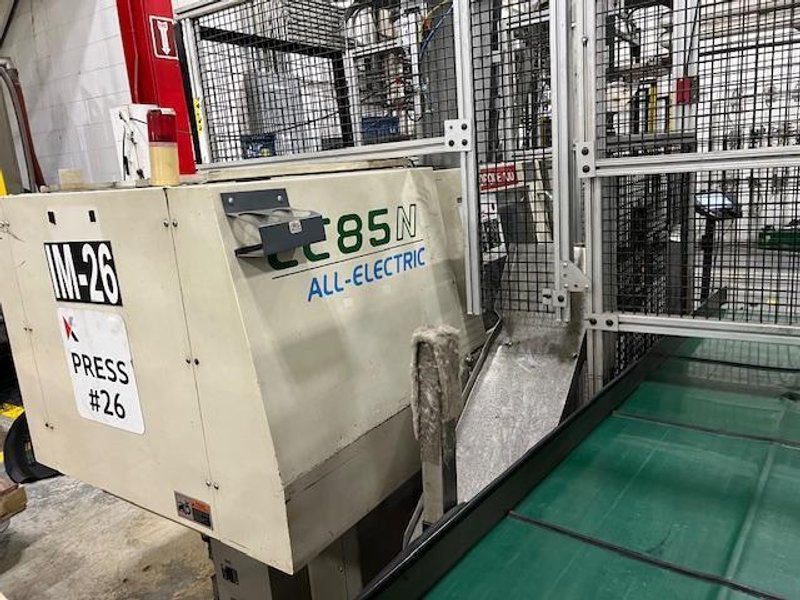 2003 TOSHIBA EC85NV21-2 INJECTION MOLDING MACHINE: STOCK #21221