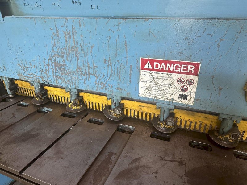 12' x 3/16" CINCINNATI MODEL #1412 AUTOSHEAR MECHANICAL POWER SHEAR: STOCK #10550