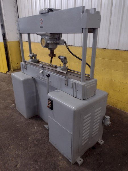 12 TON ANDERSON MODEL #HP0167 HYDRAULIC STRAIGHTENING PRESS: STOCK 17379