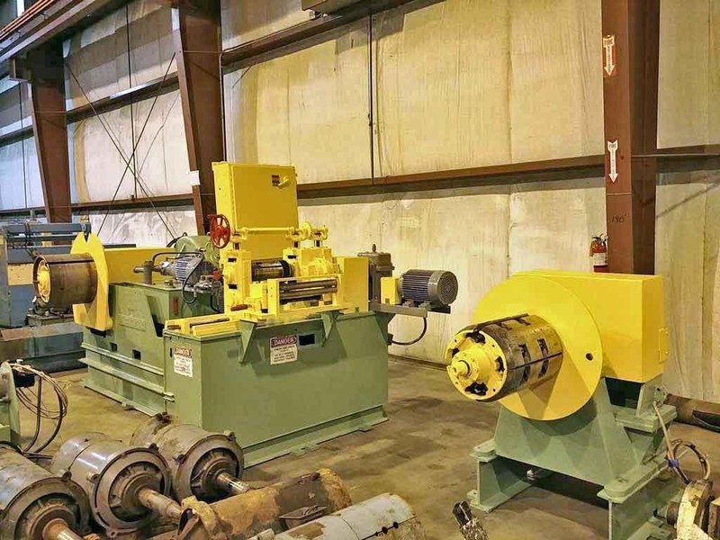 12" x 3.50" x 5,000# Torrington Slitting Line
