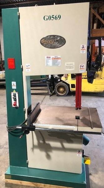 Grizzly G0569 24" 7-1/2 HP 3-Phase Industrial Bandsaw STOCK # 2784