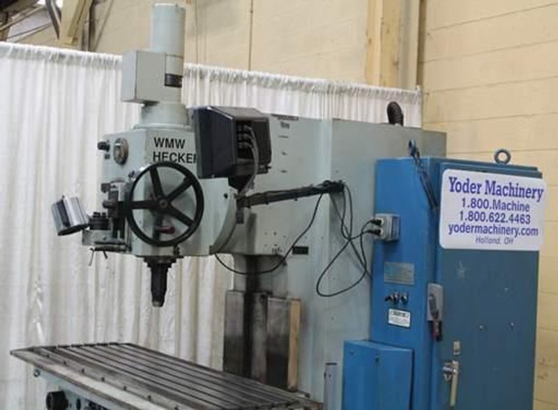 HECKERT MODEL FSS 400 VERTICAL KNEE MILL: STOCK # 67257