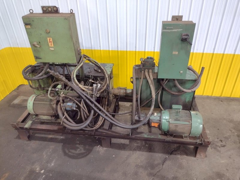 8" X 8" X 3/4" HAEUSLER MODEL #PHR-20VH HORIZONTAL &amp; VERTICAL HYDRAULIC PIPE &amp; ANGLE ROLL: STOCK #19133