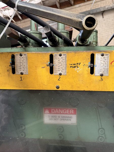 54" COE COIL STRAIGHTENER. STOCK # 0225126