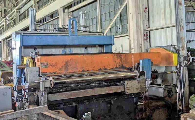 60" x 7.00" x 60,000#/45,000#  Paxson/ Braner Slitting Line STOCK# 3696